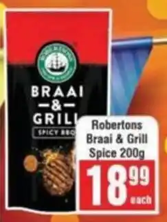 Frontline Robertons Braai & Grill Spice offer