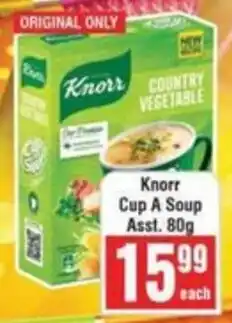 Frontline Knorr Cup A Soup offer
