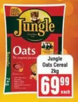 Frontline Jungle Oats Cereal offer