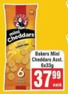 Frontline Bakers Mini Cheddars offer