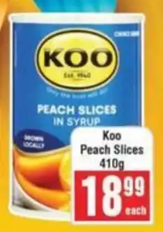Frontline Koo Peach Slices offer
