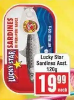 Frontline Lucky Star Sardines offer