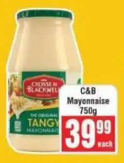 Frontline Crosse & Blackwell Mayonnaise offer