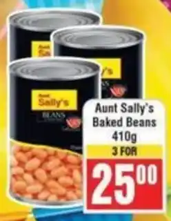 Frontline Aunt Sally's Baked Beans offer