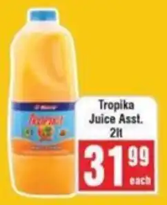 Frontline Clover Tropika Juice offer