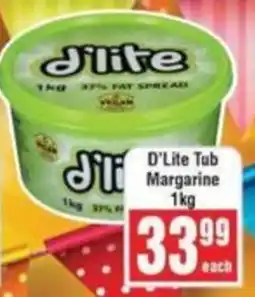 Frontline D'Lite Tub Margarine offer