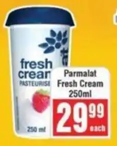 Frontline Parmalat Fresh Cream offer