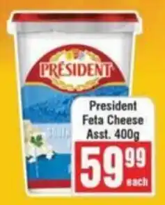 Frontline President Feta Cheese offer