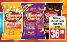 Frontline Willards Cheese Curls offer