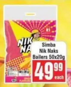 Frontline Simba Nik Naks Bailers offer