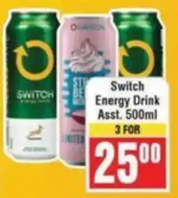 Frontline Switch Energy Drink offer
