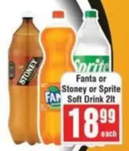 Frontline Fanta or Stoney or Sprite Soft Drink offer