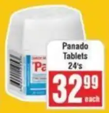 Frontline Panado Tablets offer