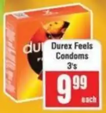 Frontline Durex Feels Condoms offer