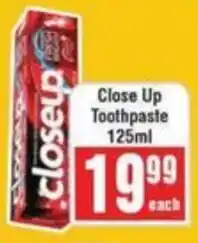 Frontline Close Up Toothpaste offer