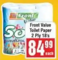 Frontline Front Value Toilet Paper 2 Ply offer