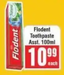 Frontline Flodent Toothpaste offer