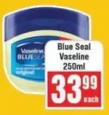 Frontline Blue Seal Vaseline offer