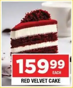 Frontline Red velvet cake offer