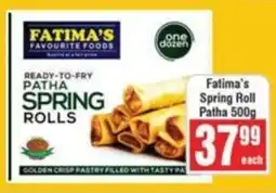 Frontline Fatima's Spring Roll Patha offer