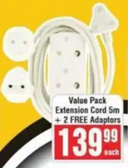 Frontline Value Pack Extension Cord offer