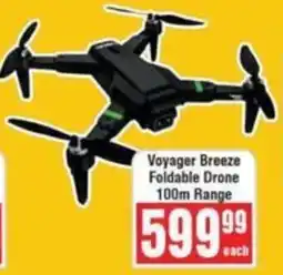 Frontline Voyager Breeze Foldable Drone offer
