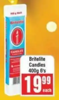 Frontline Britelite Candles offer