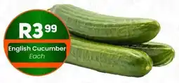 Take 'n Pay English Cucumber offer