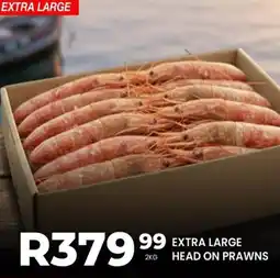 Take 'n Pay Extra large head on prawns offer