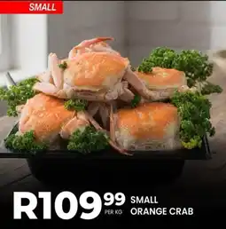 Take 'n Pay Small orange crab offer