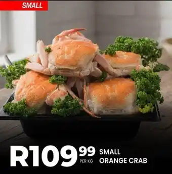 Take 'n Pay Small orange crab offer