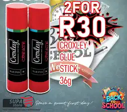 Supa Store Croxley Glue Stick offer