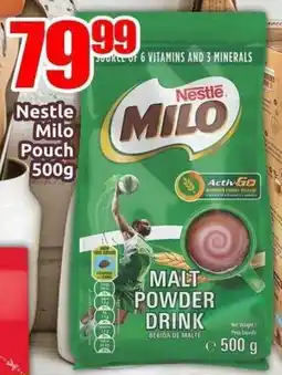 Three Star Cash and Carry Nestle Milo Pouch offer