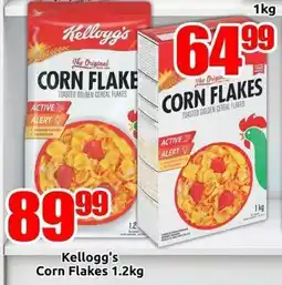 Three Star Cash and Carry Kellogg's Corn Flakes offer