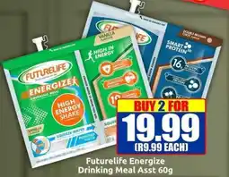 Three Star Cash and Carry Futurelife Energize Drinking Meal offer