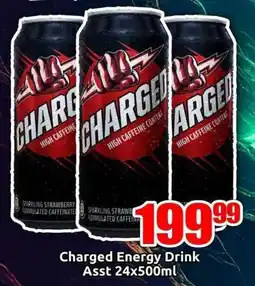 Three Star Cash and Carry Charged Energy Drink offer