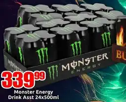 Three Star Cash and Carry Monster Energy Drink offer