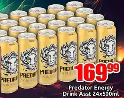 Three Star Cash and Carry Predator Energy Drink offer