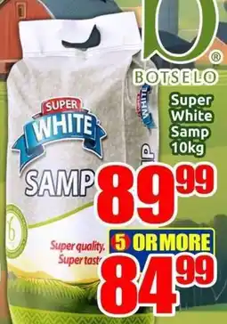 Three Star Cash and Carry Super White Samp offer
