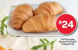Pick n Pay PnP Everyday Butter Flavoured Croissant 3s offer