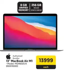 Makro 13” Macbook Air M1 offer