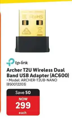 Makro Archer T2U Wireless Dual Band USB Adapter (AC600) offer