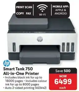 Makro Smart Tank 750 All-in-One Printer offer