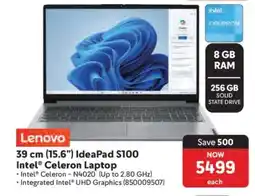 Makro Lenovo IdeaPad S100 Intel Celeron Laptop offer