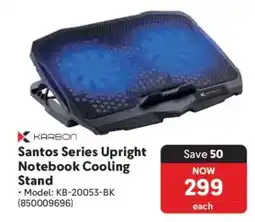 Makro Santos Series Upright Notebook Cooling Stand offer