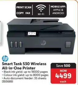 Makro Smart Tank 530 Wireless All-in-One Printer offer