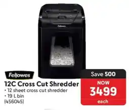 Makro 12C Cross Cut Shredder offer