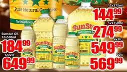 Three Star Cash and Carry Sunstar Oil offer