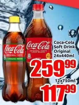 Three Star Cash and Carry Coca-Cola Soft Drink Original offer