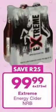 President Liquor Extreme Energy Cider NRB offer